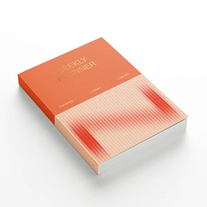 High Quality Soft Cover Journal with Custom Logo Tailored Layout Available in Paper PU Leather Fabric