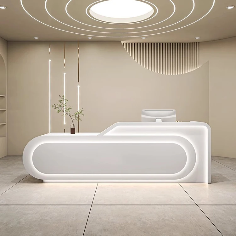 Luxury Reception Desk - Fashion Counter for Beauty Salon