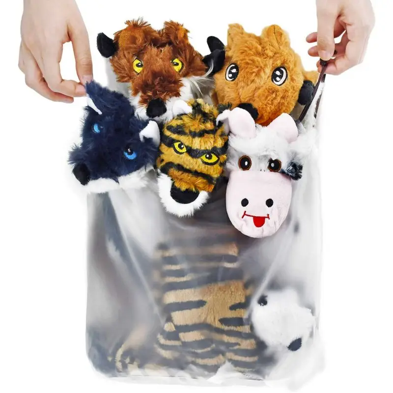 Custom Cute Tough Durable Interactive Dog Squeaky Toys No Stuffing