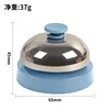 Electroplated blue hand-held bells (400 pieces per box)
