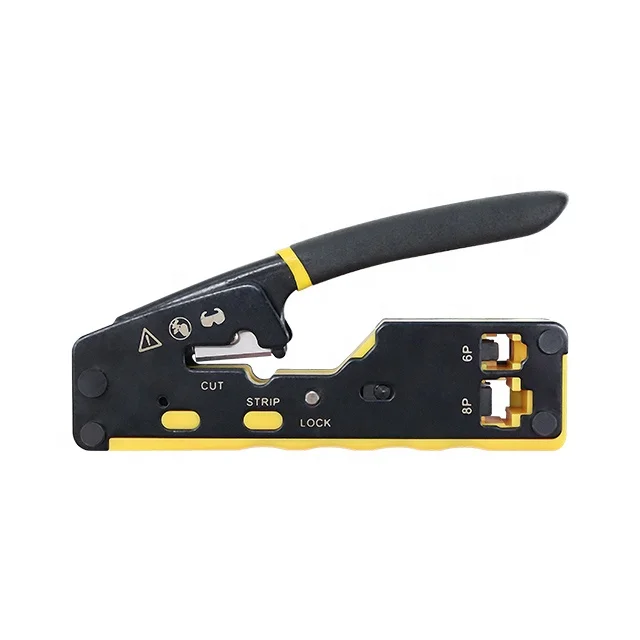Network Repair Tool Kit RJ45 Crimping Tool Cable Tester Tool Set