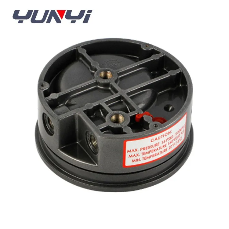 YUNYI Differential Manometer Pressure Meter 0-60Pa Differential Pressure Gauge