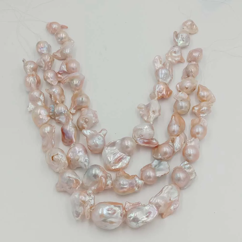 Biggest Baroque Shape Keshi Pearl Strand 20-33 Mm, Oem/odm - Main Image