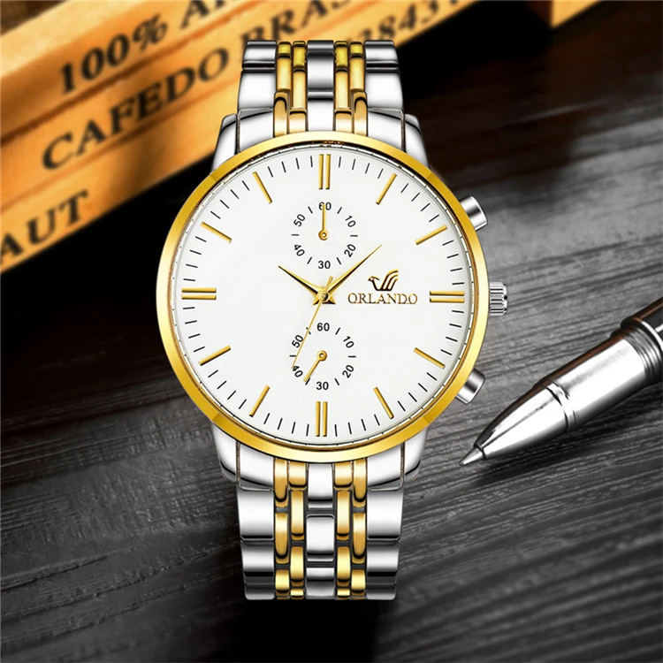 Stainless Steel Orlando Branded Chonograph Look Imported Watch at Rs  300/piece in Mumbai