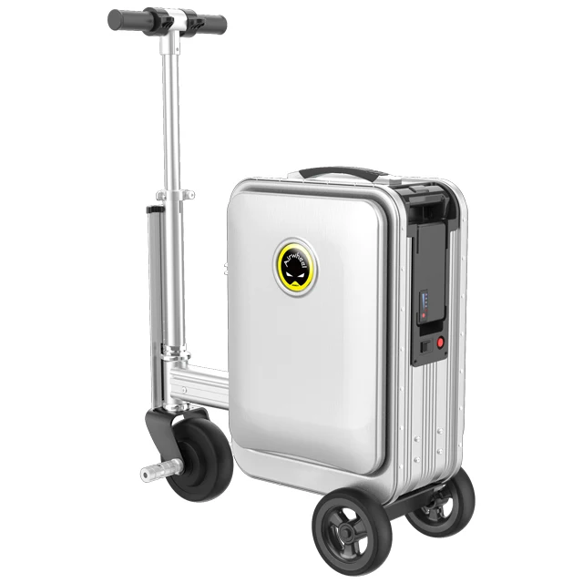 Airwheel Classic Pattern Cheap Design PVC Soft Suitcase Travel Style Luggage Bags Sets