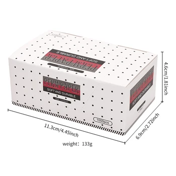 Professional Hair Salon Perm Foil Paper Mesh Non Slip Print Hair Embossed Pop up Hairdressing Foils
