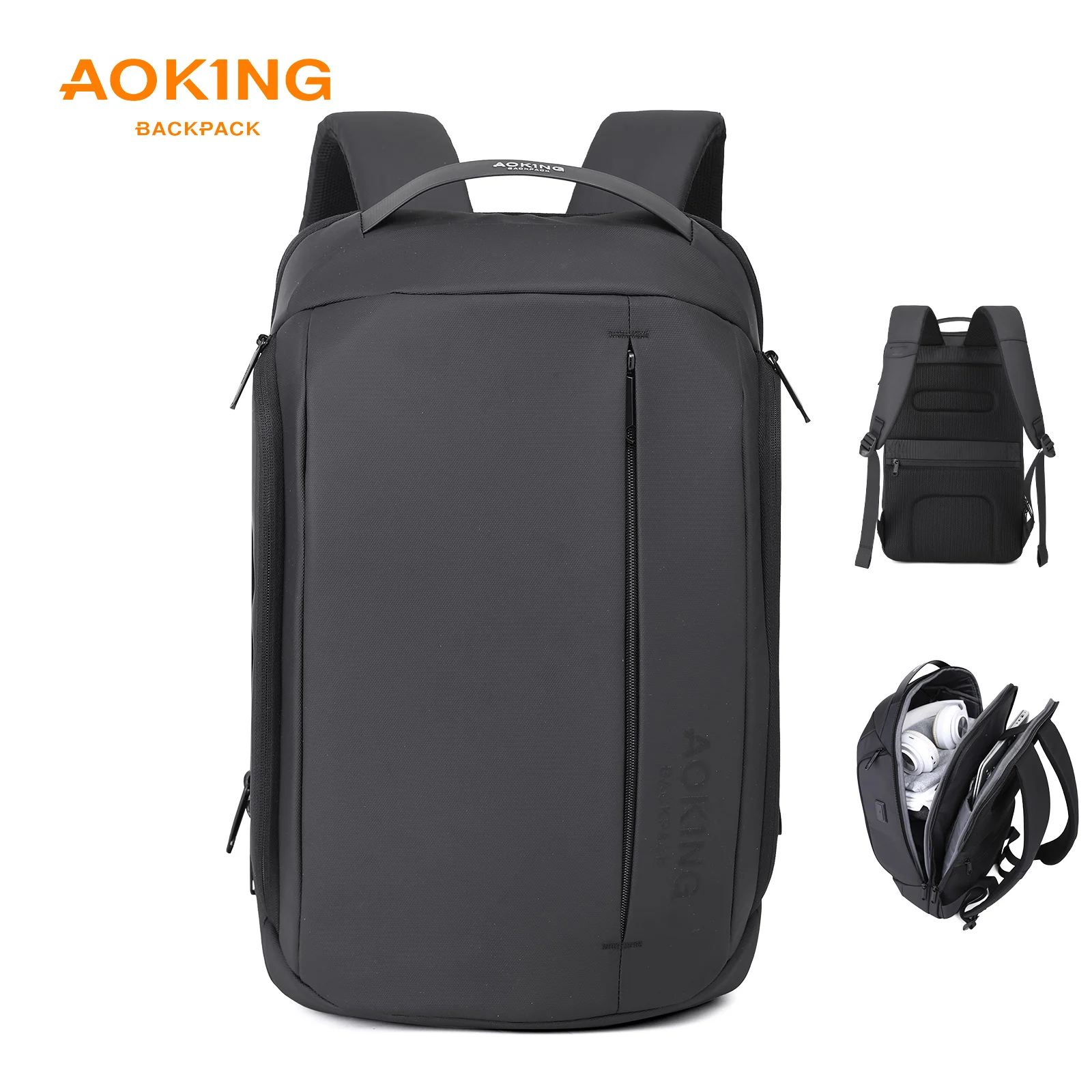 Aoking 2024 new fashion backpack office computer bag men mochila de ...