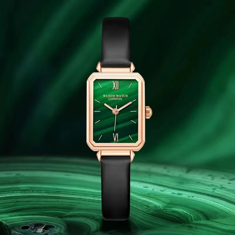 Wlisth S527 Luxury Green Dial Waterproof Watch