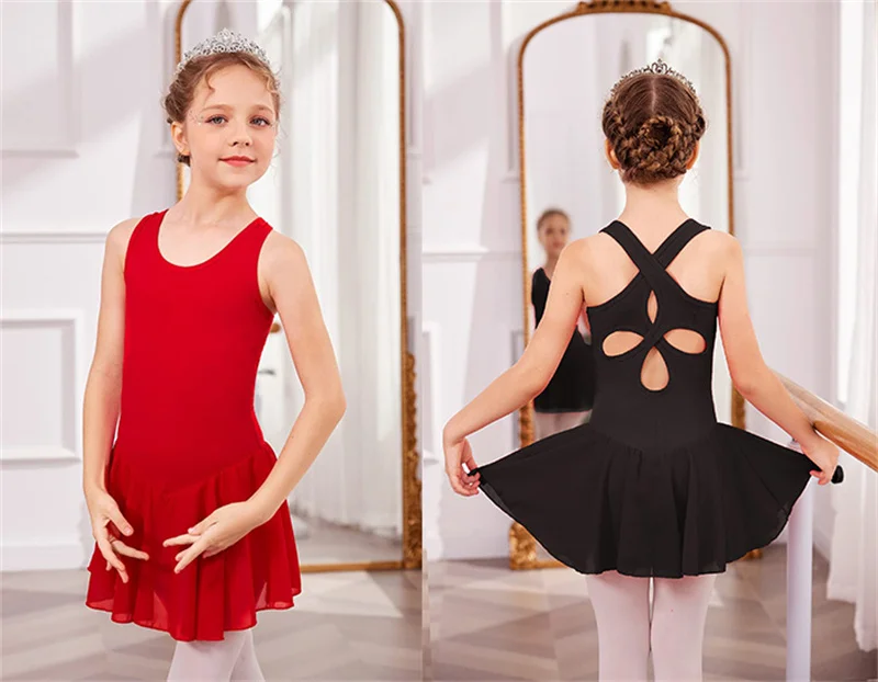 Toddler Dance Clothes Ballerina Performance Wear Gymnastics Kids
