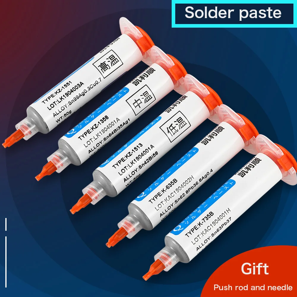 Solder Paste Bcup-4 Low Temperature For Soldering Smd Bga Ic Pcb Needle ...