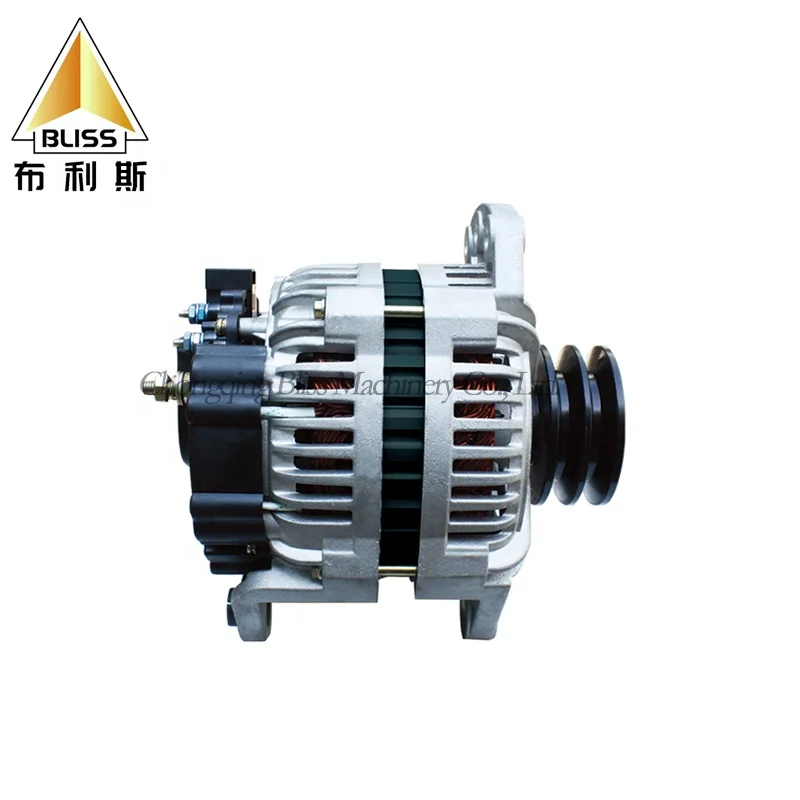 Submarine 60amp Dc 72v Alternator with Pulley 5kw Alternator 72v Alternator