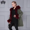 green with wine fur