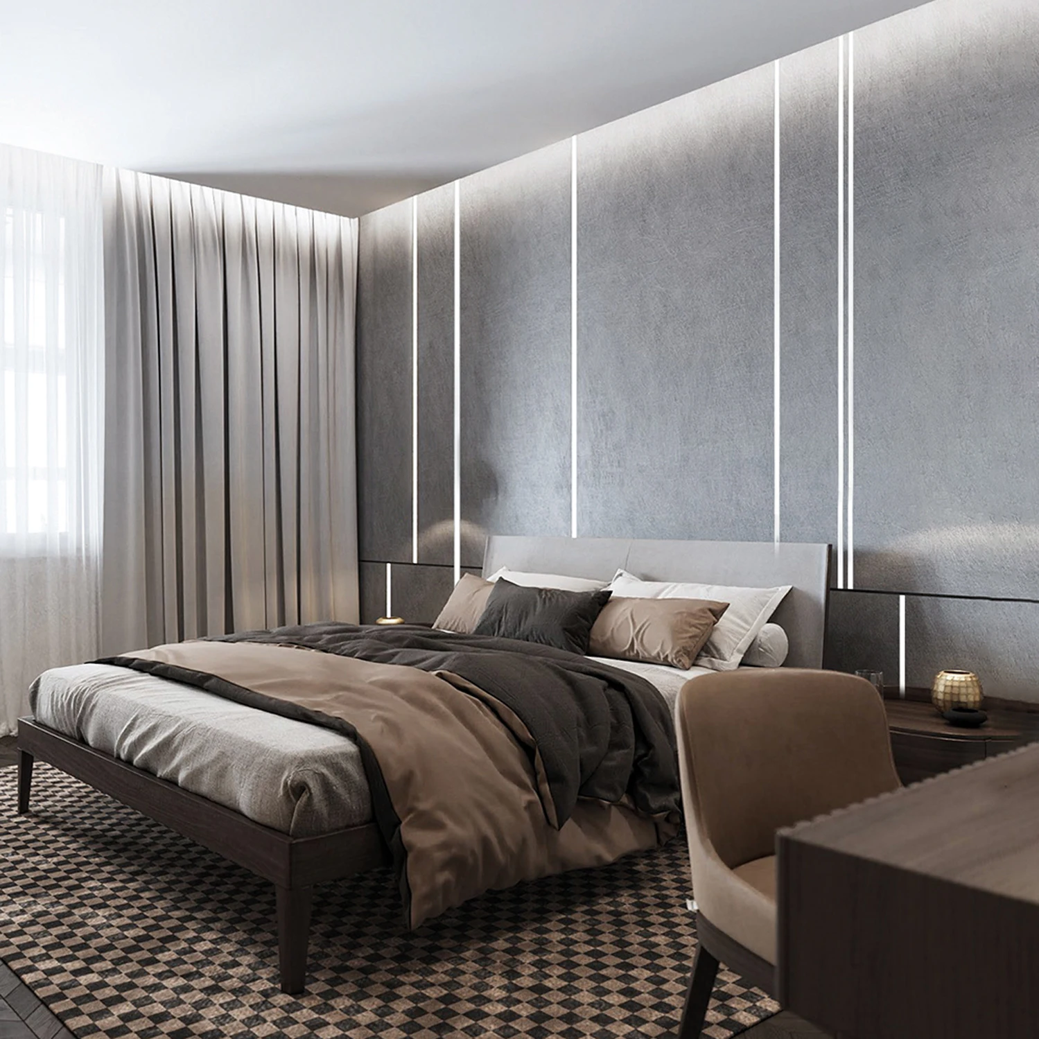 Factory Wholesale Bedside Area Rug Custom Logo Washable Hotel Bedroom Rugs Classic Durable Soft Lobby Room Bed Mats With Low MOQ