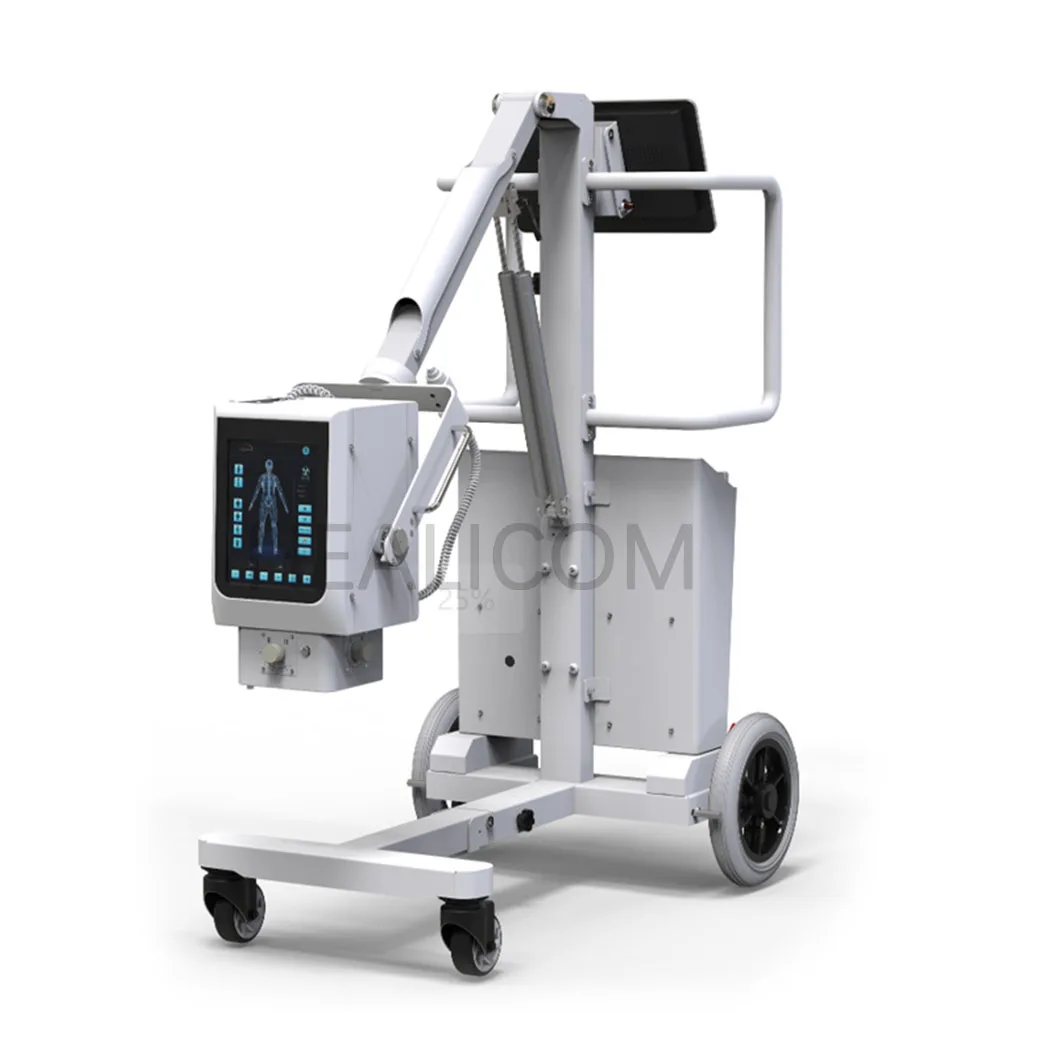 Highest Cost-effective HEALICOM HFX-08D Touch Screen Portable Mobile DR X-ray Machine factory