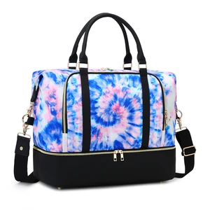 Custom Fashion Woman Tote Duffel Bags Travel Overnight Weekend Duffle Bag for Women