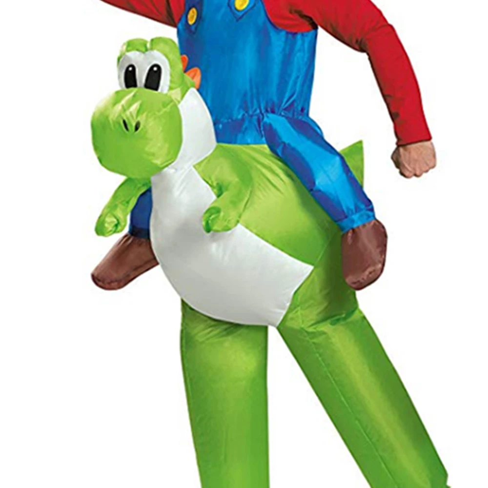 custom super mario bros luigi riding