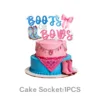 Boots or Bows cake Topper