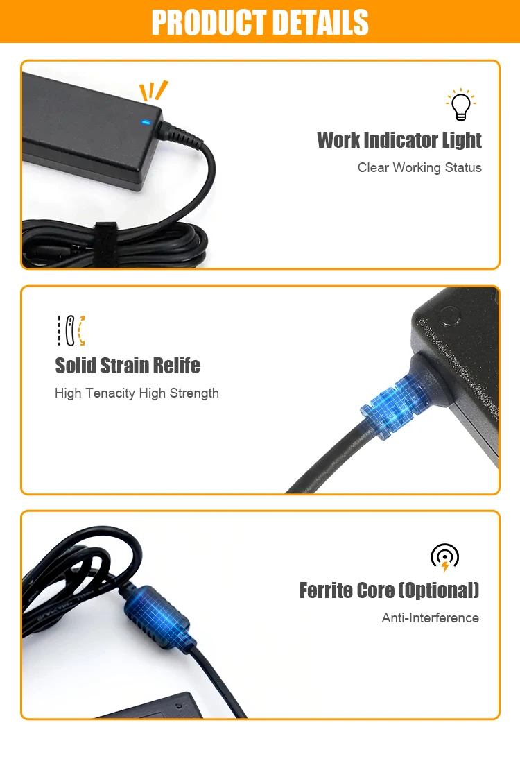 thumbnail image 2 of 12V 4A Power Adapter / Supply Cord For LCD Controller Kits – HDMI Compatible 2 of 5