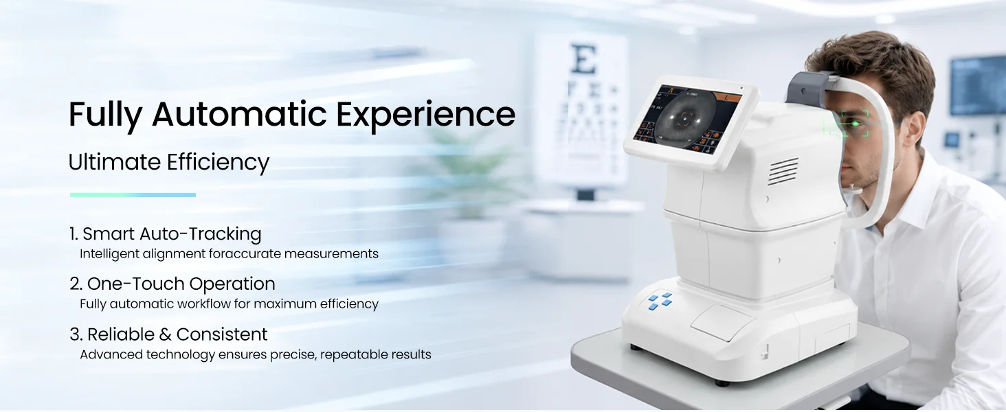 Tonometer SK-5000B Automatic Digital Eye Pressure Measuring Ophthalmic Non-contact Air Puff Tonometer with Cornea Thickness
