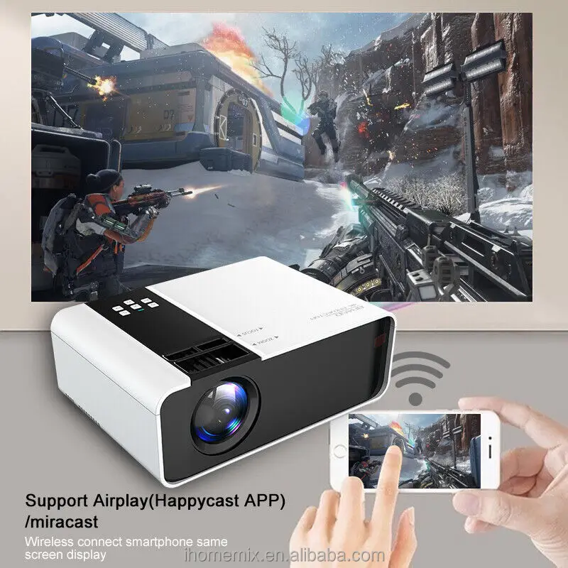 Led Source Portable Led Projector W10 720p 1080p Cheap Projector For ...