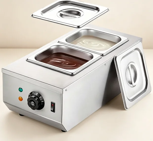TEBAK Commercial Constant Temperature Chocolate Melting Machine Professional Liquid Chocolate Melting Furnace New Release