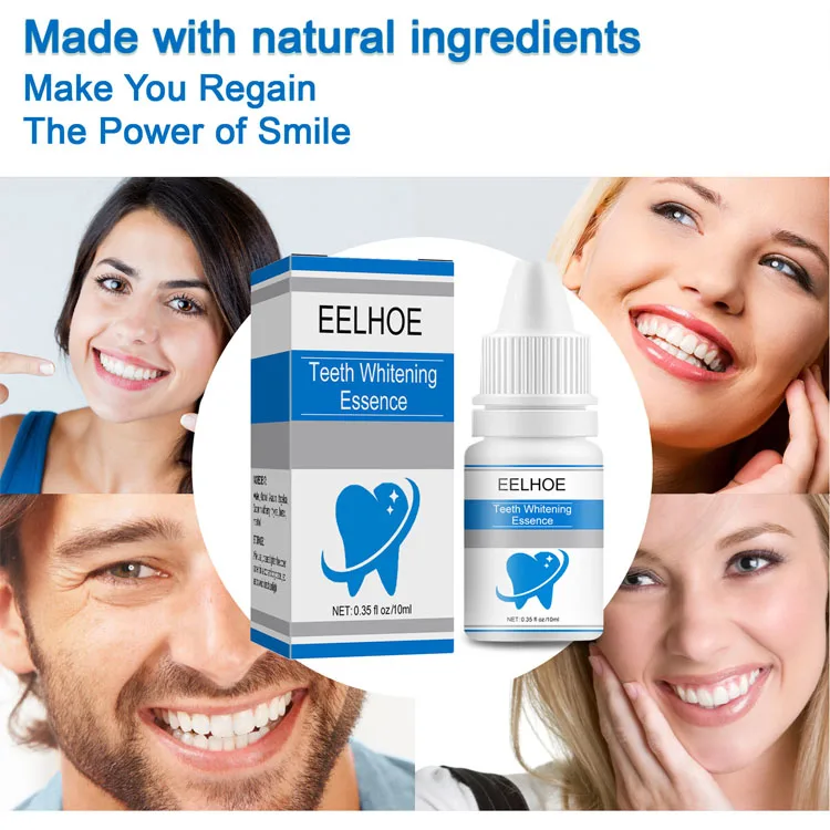 EELHOE Teeth Whitening Essence Cleaner Improve Yellow Teeth Stain Remover to Clean Tooth Stains and Tartar