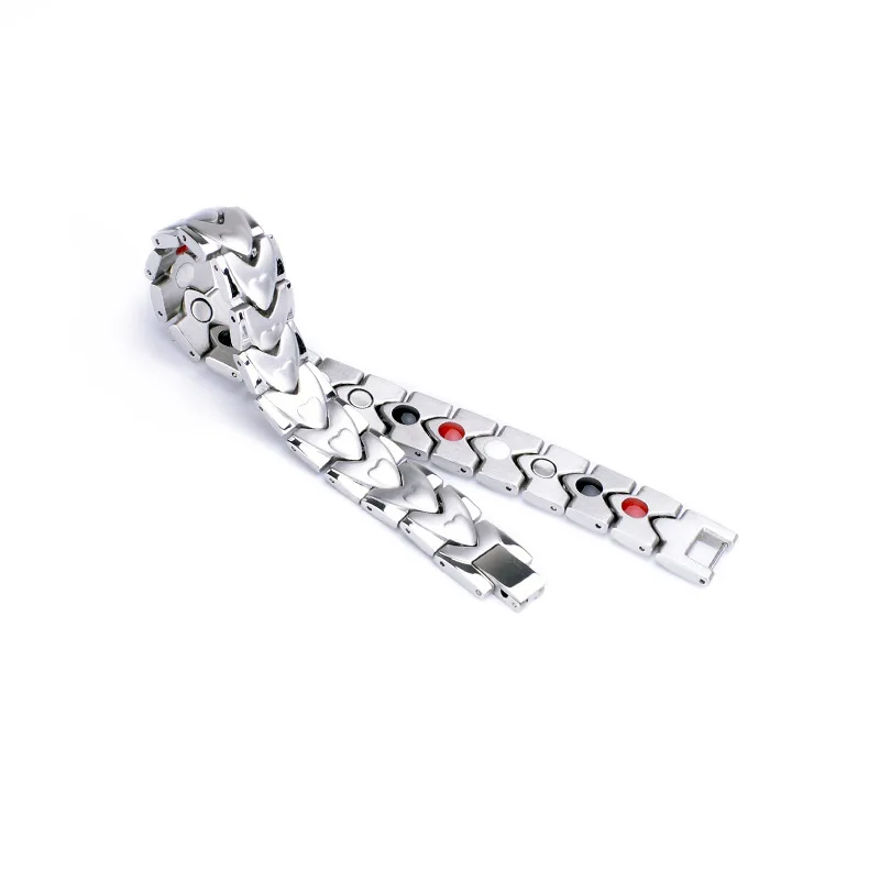 High Quality Pure Titanium Bio Magnetic Energy Quantum Strap Ladies Bracelet
