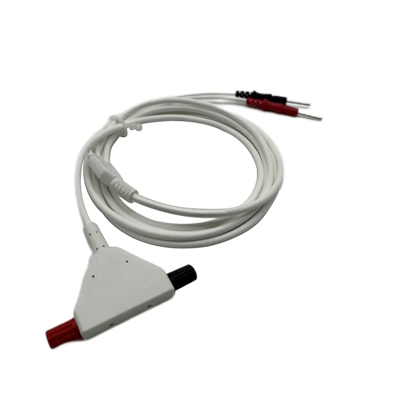 câble arpentant de stimulateur VENTRICULAIRE ATRIAL de connecteur mâle de 2mm