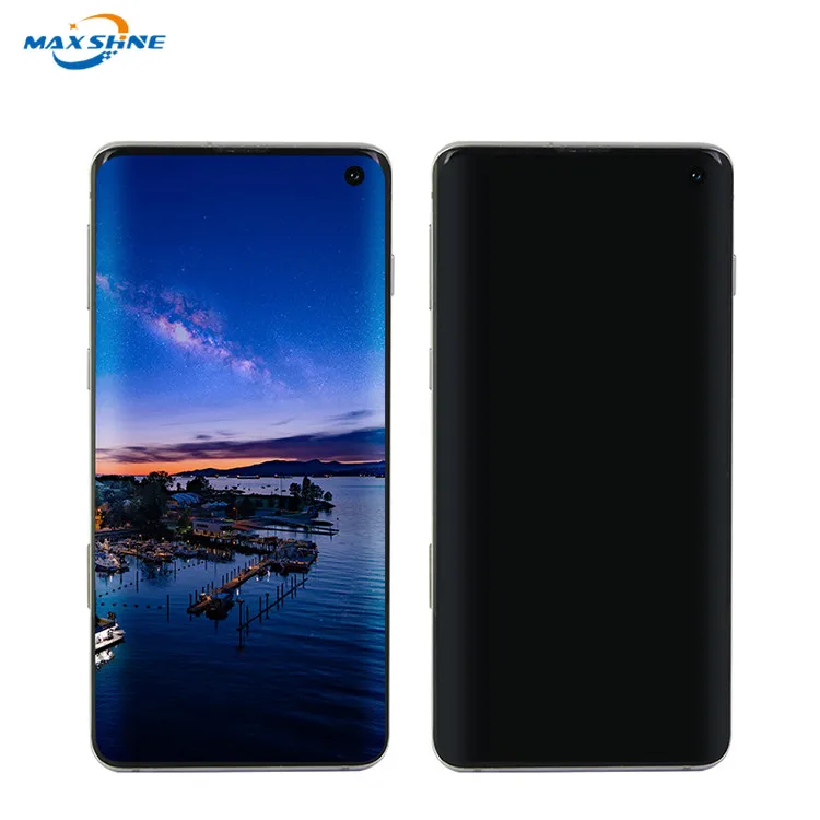 Дигитайзер сенсорного экрана в сборе для Samsung S10 S20 S20FE PLUS ULTRA оригинальный ЖК-дисплей