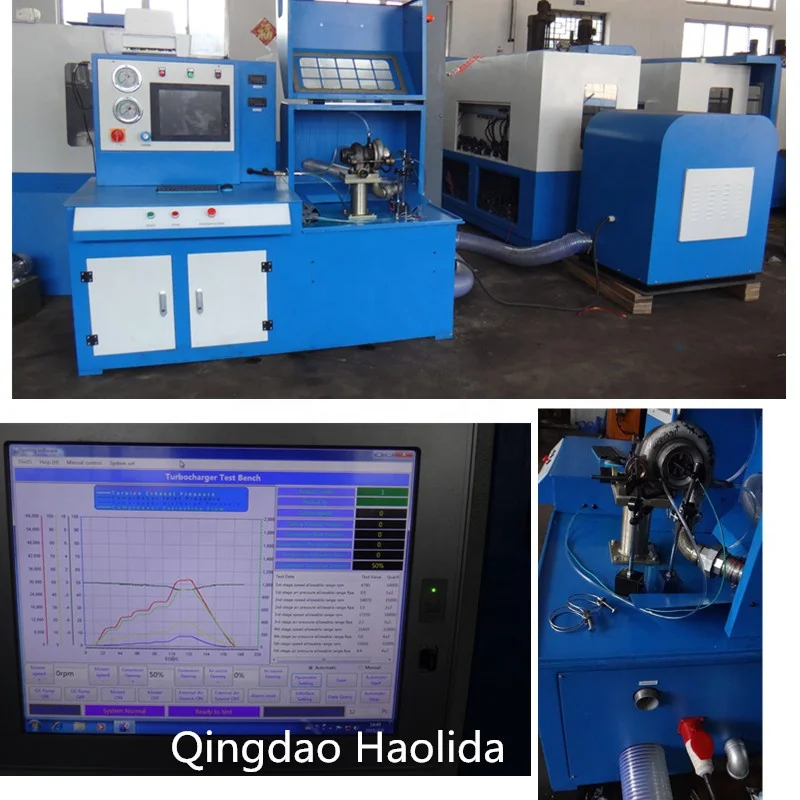 Factory Supply Computer Control Car Bus Truck Turbocharger Test Bench