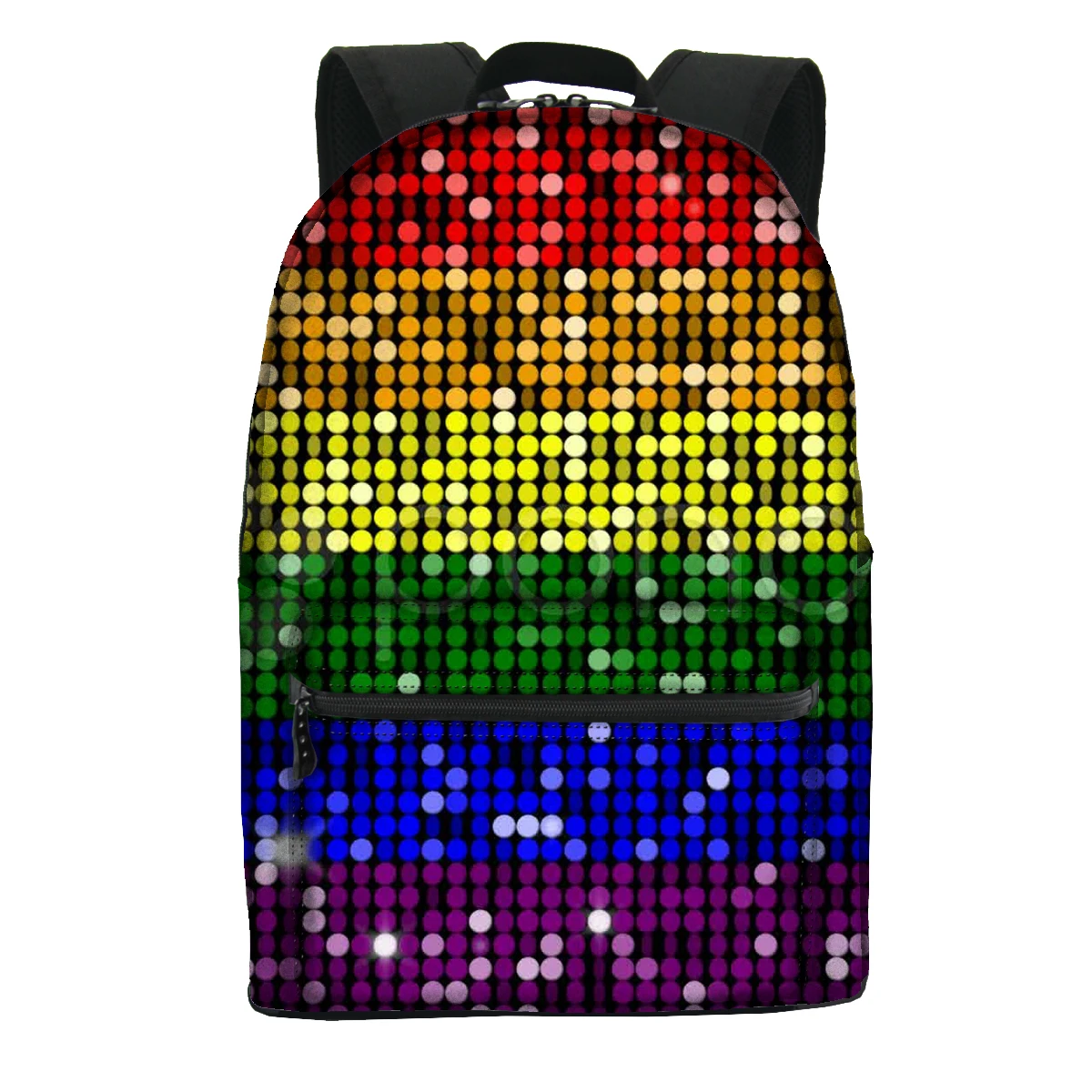ONE2 Design Custom Printed School Backpack for University Students Teenagers Made of Polyester for College Use