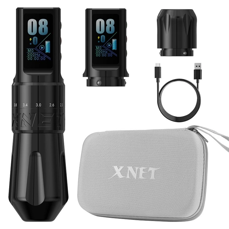 XNET TALOS コードレス タトゥーマシン 本体 XNET Talos Tattoo Gun - Powerful, Portable, Adjustable Stroke