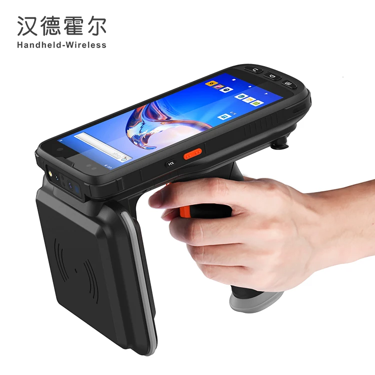 Rugged Handheld Android Barcode Scanner Pda Rechargeable 9000mah 4G 2D QR Data Collector with Smart Inventory