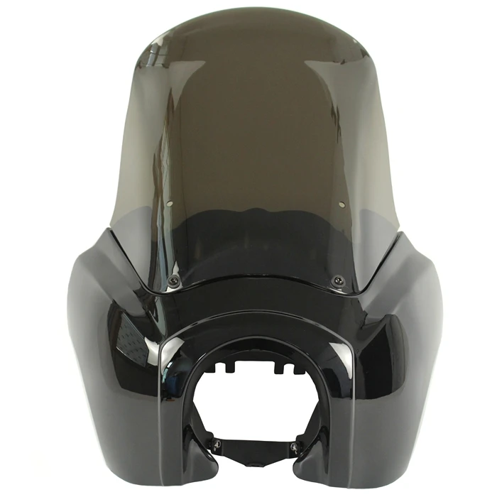 Мотоциклетный T спортивный обтекатель Верхнее Крепление Фары для Harley Dyna Sport FXD Fat Bob Fatboy с монтажным комплектом