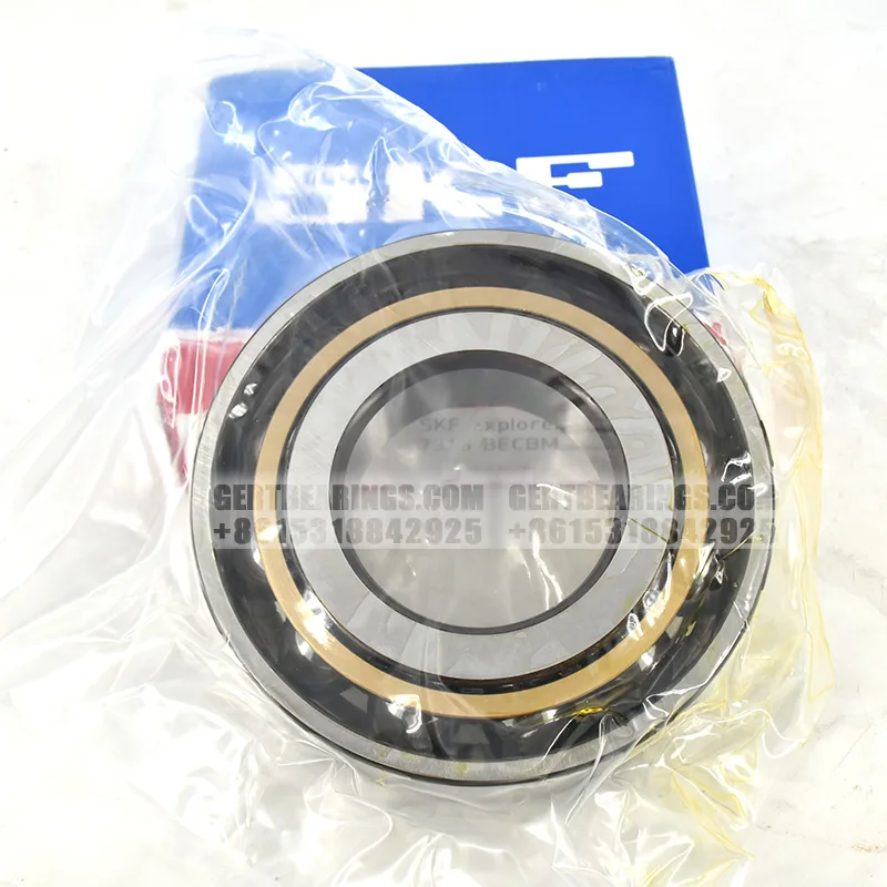 SKFボールベアリング7306 BECBM新品オリジナル40度長寿命単列スチール 