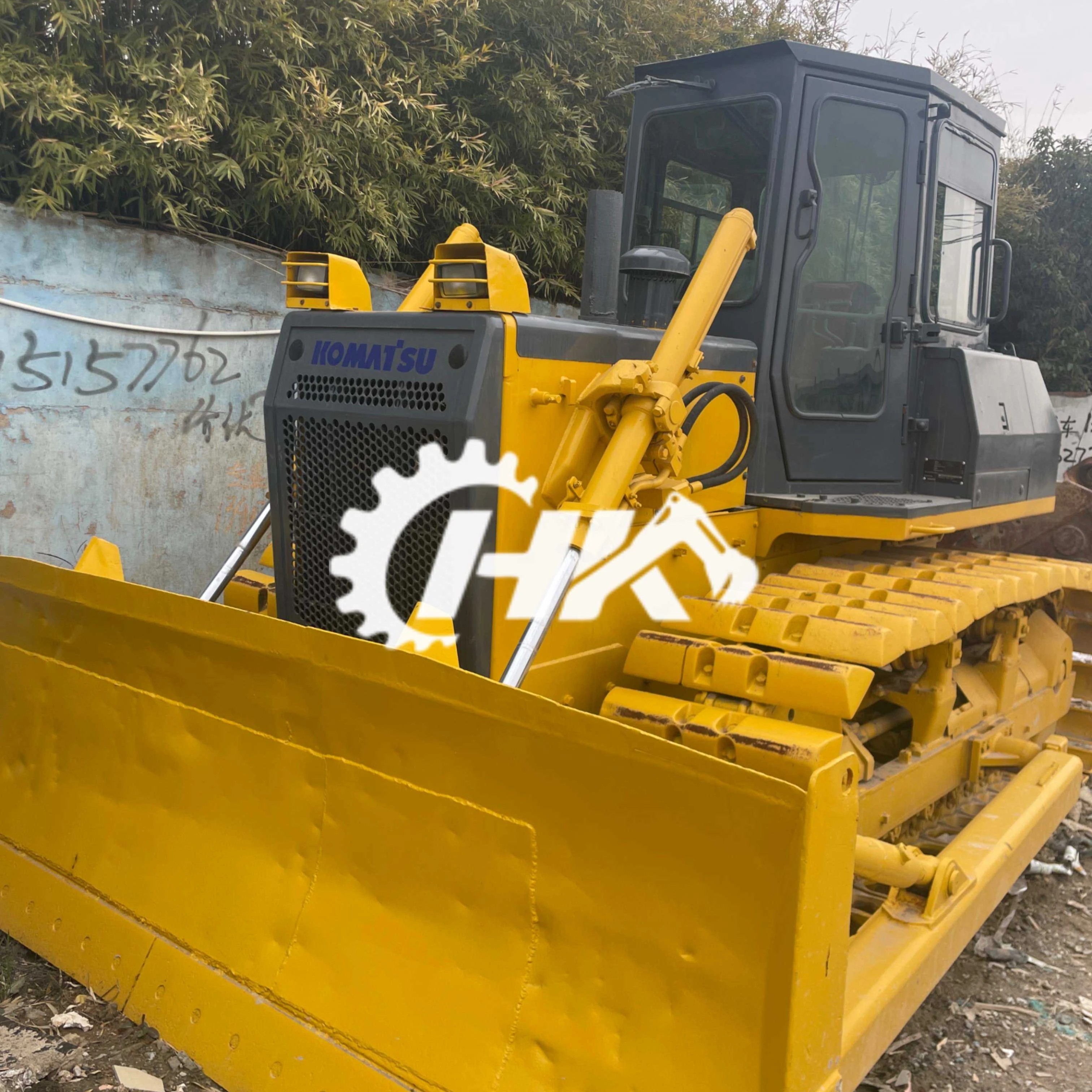HANG KUI Cat Bulldozer D65EX 21tons 90%new Original Japanese with EPA,CE Agricultural Cheap Used Cat  D65EX  Bulldozer for Sale.