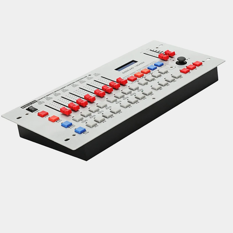 DMX 512 Controller Console Mixer Panel 240 Channels Lighting Effects Equipment Operator Equipment Moving Head Stage Light
