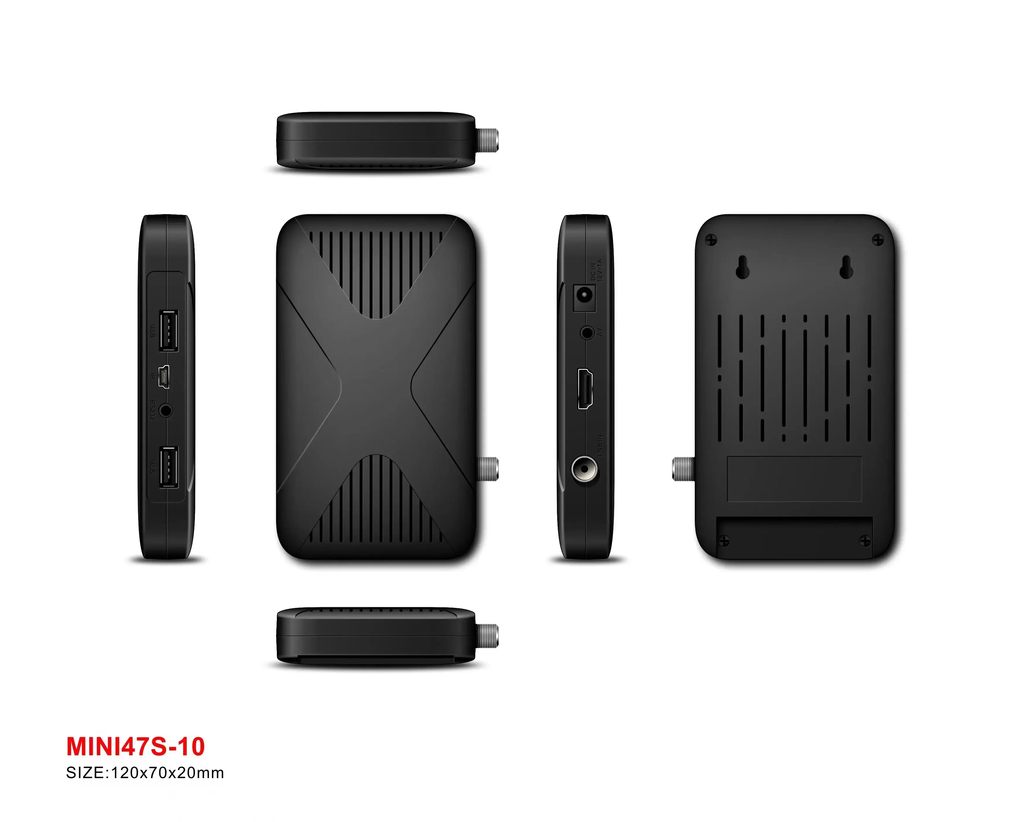 DTV Stable Server With Secure CA IPTV IKS, Used for Advanced H265H.264HEVC of DVBS2 Satellite Receiver TV Set-top Box