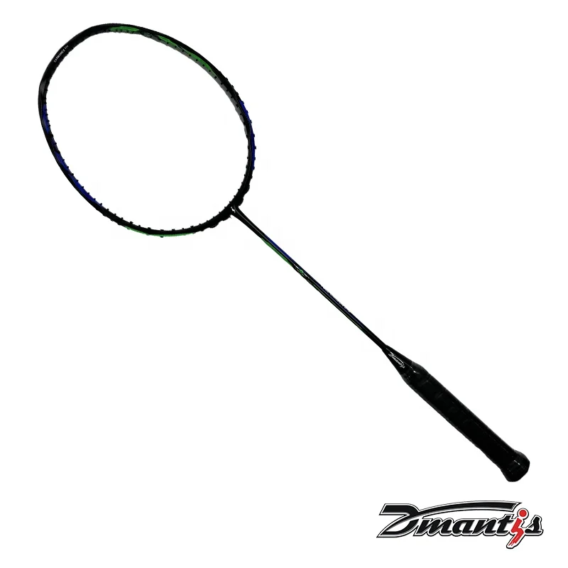 Professional Player Badminton Racket with Carbon Fiber Badminton Racket for Technical Training Support OEM