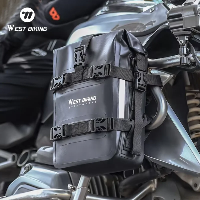 WEST BIKING Motorcycle Bumper Bag - Waterproof & Durable