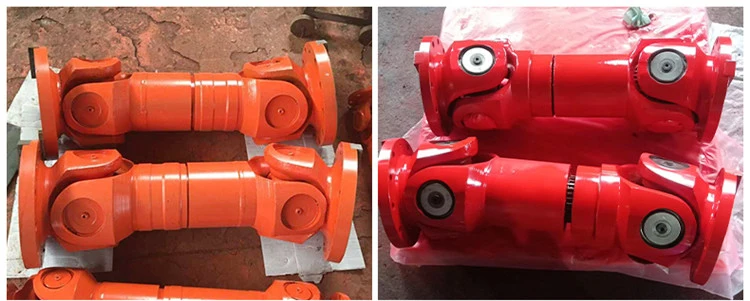 SWC Rigid Cross-Shaft Cardan with Telescopic P-Type Coupling Steel Fork Head Drive Shaft OEM Customizable