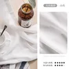 Gaze de velours Tencel-blanc