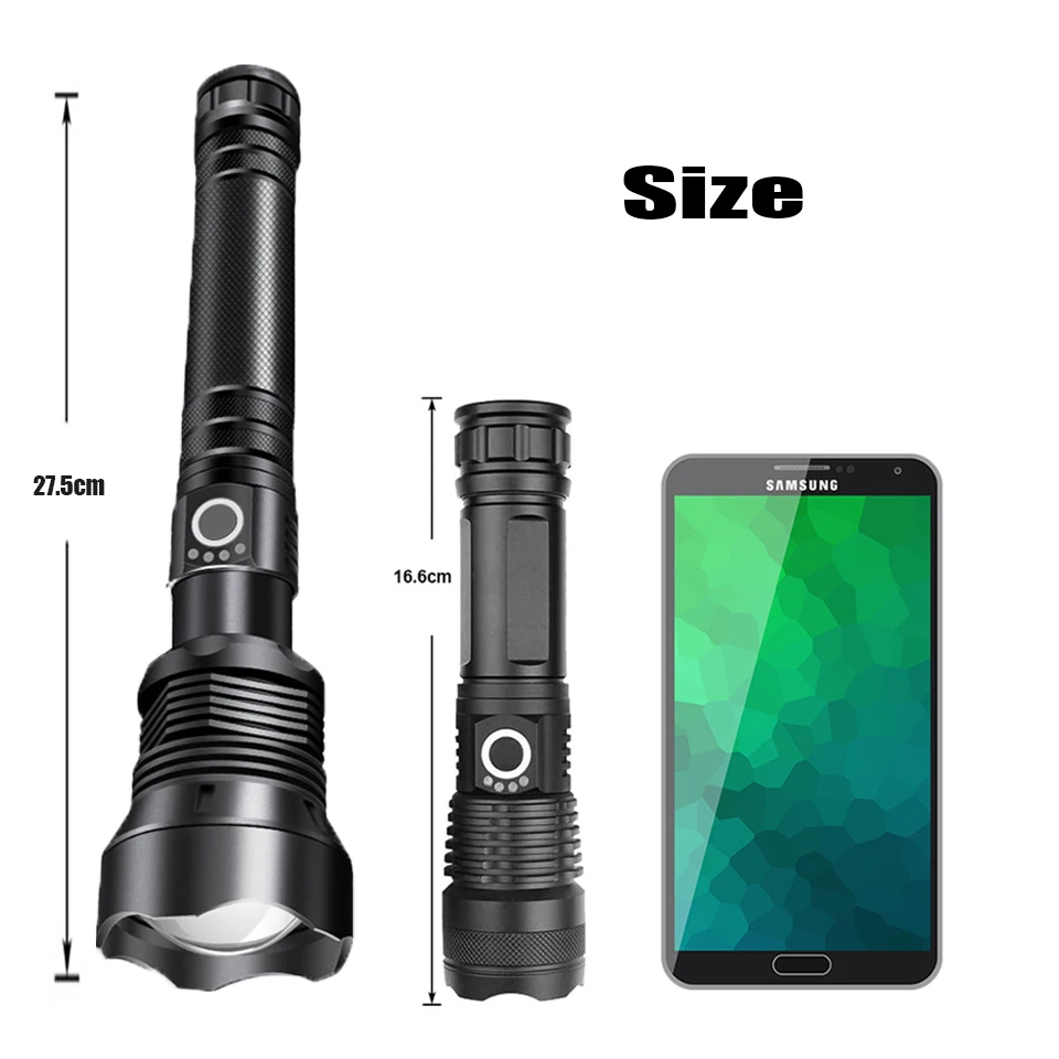 100000 Lumen 4mode 3000m Gun Breech White Lazer Light Rechargeable Usb