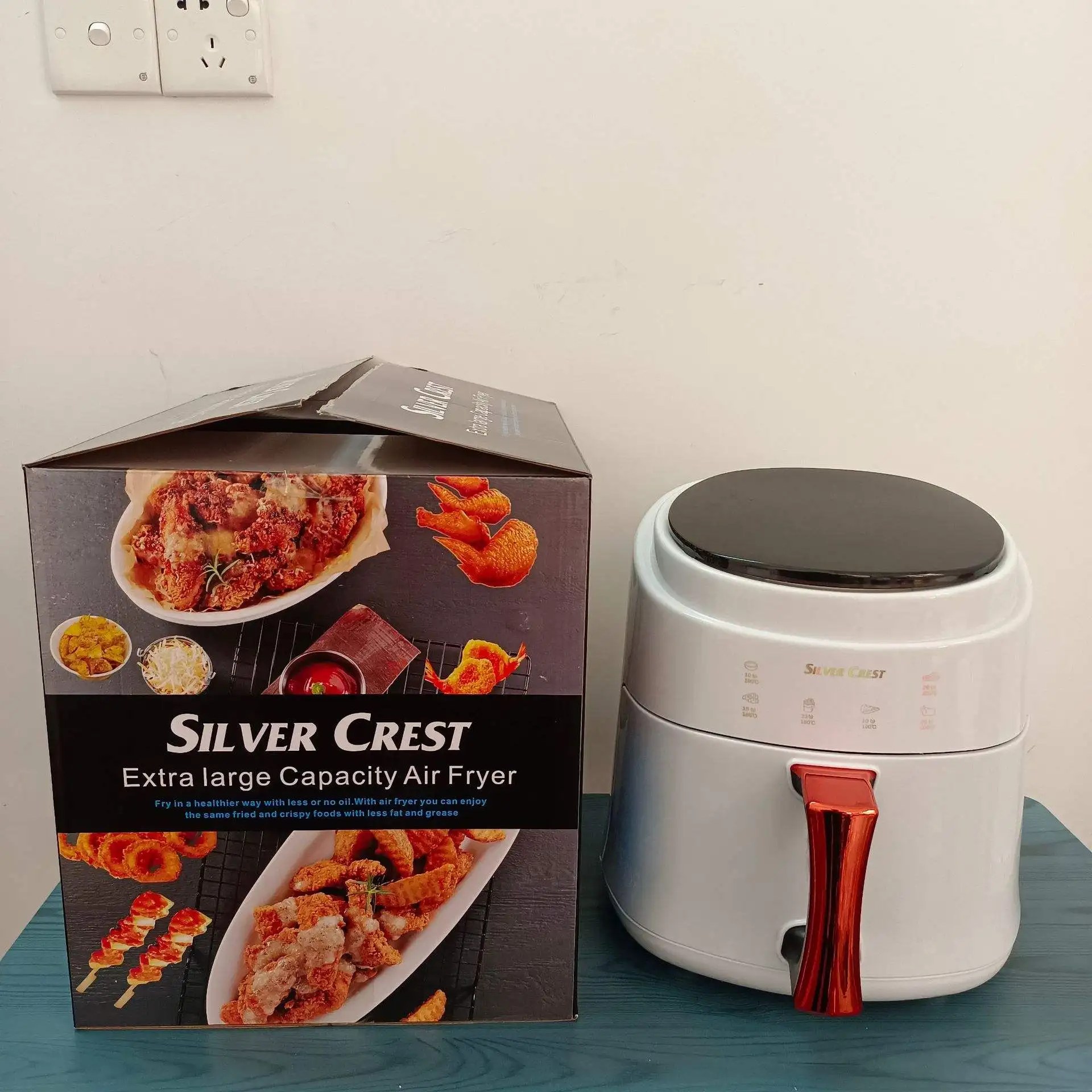 Good Quality 6l Silver Crest Home Cooker Good Smart Digital Without Oil Air Frying Machine