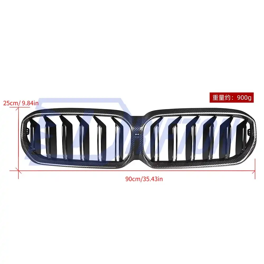 X AUTOHAUX Front Hood Bumper Grille Grill For BMW 530e 530i 540d XDrive - View #4
