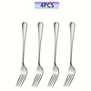 Silver 4 Pcs
