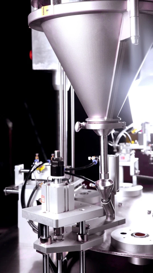 Fully Auto Rotary Automatic Nitrogen Nespresso Coffee Pod  Filling  Sealing Machine Europe Capsule Packing Machine