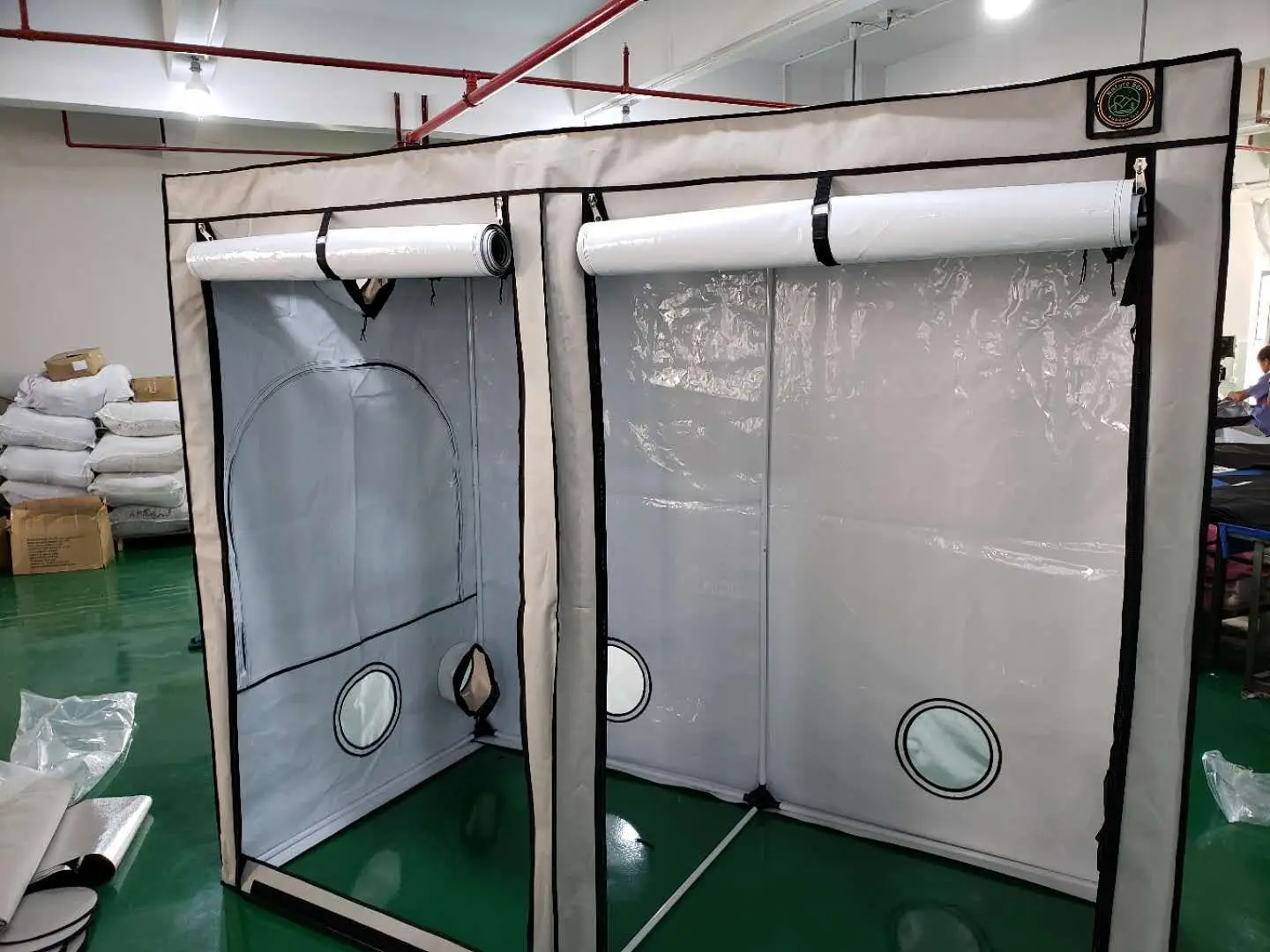 4x4 5x5 Custom New Design Planting System Grow Room Kit Waterproof Growing Box Mushroom Hydroponic Mylar Grow Tent