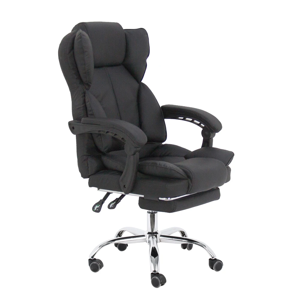 China Factory Direct Office Chair With Wheel Best Price Black Leather