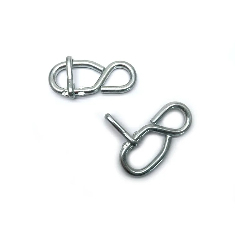 Steel Zinc Plated Rope Shortening with Tongue 8 Shaped Hook